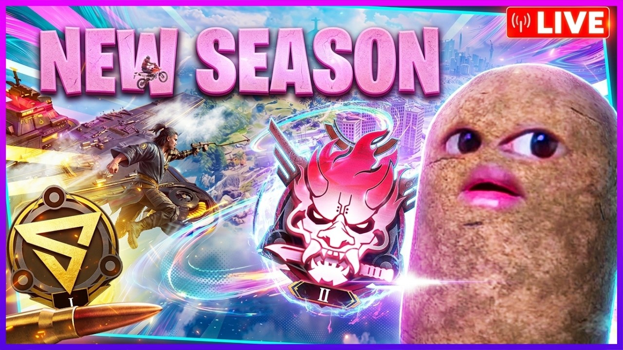 🔴 LIVE NOW | අලුත් Season එකත් එක්ක BR බිශනේ rank up කරමුද! | Day 36