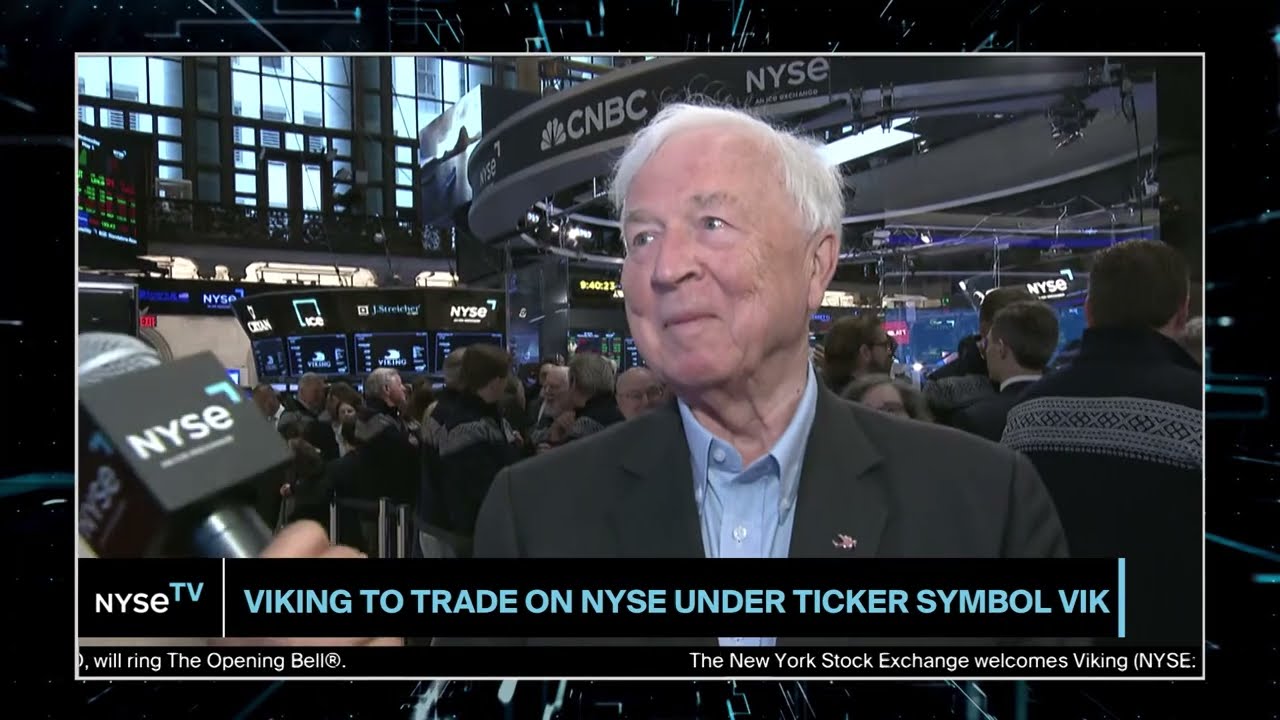 Viking Chairmain + CEO Torstein Hagen on the Company's Listing