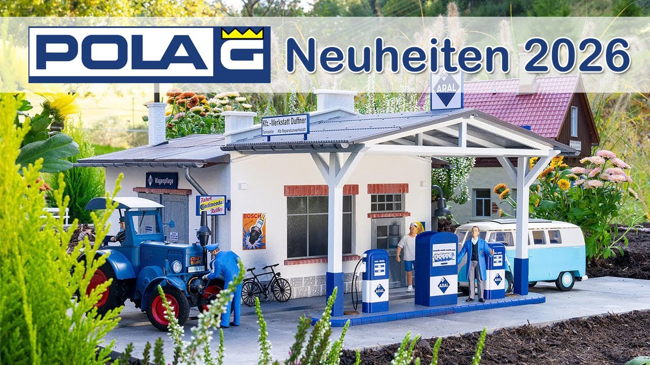 Pola Modellbahn Neuheiten 2026 | Spur G