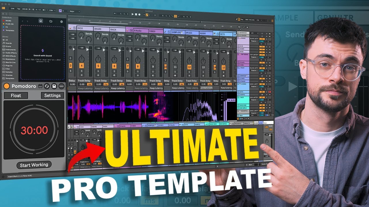ИДЕАЛЬНЫЙ шаблон для Ableton Live 12.3 | Полное руководство