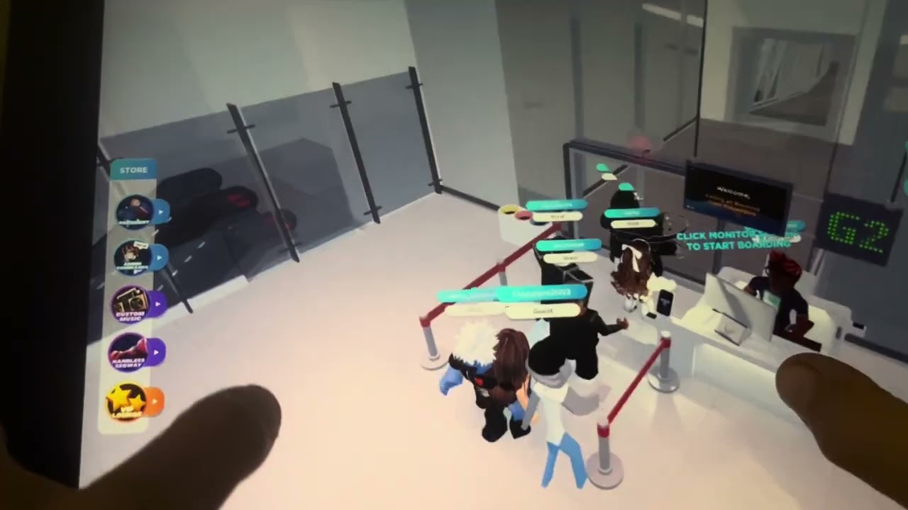 Playing liberty AirPort roblox