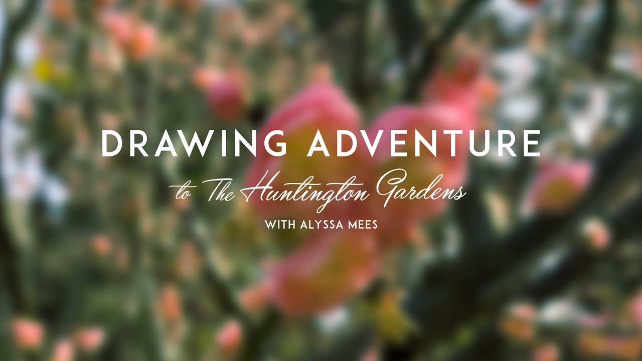 Drawing Adventure to The Huntington Gardens