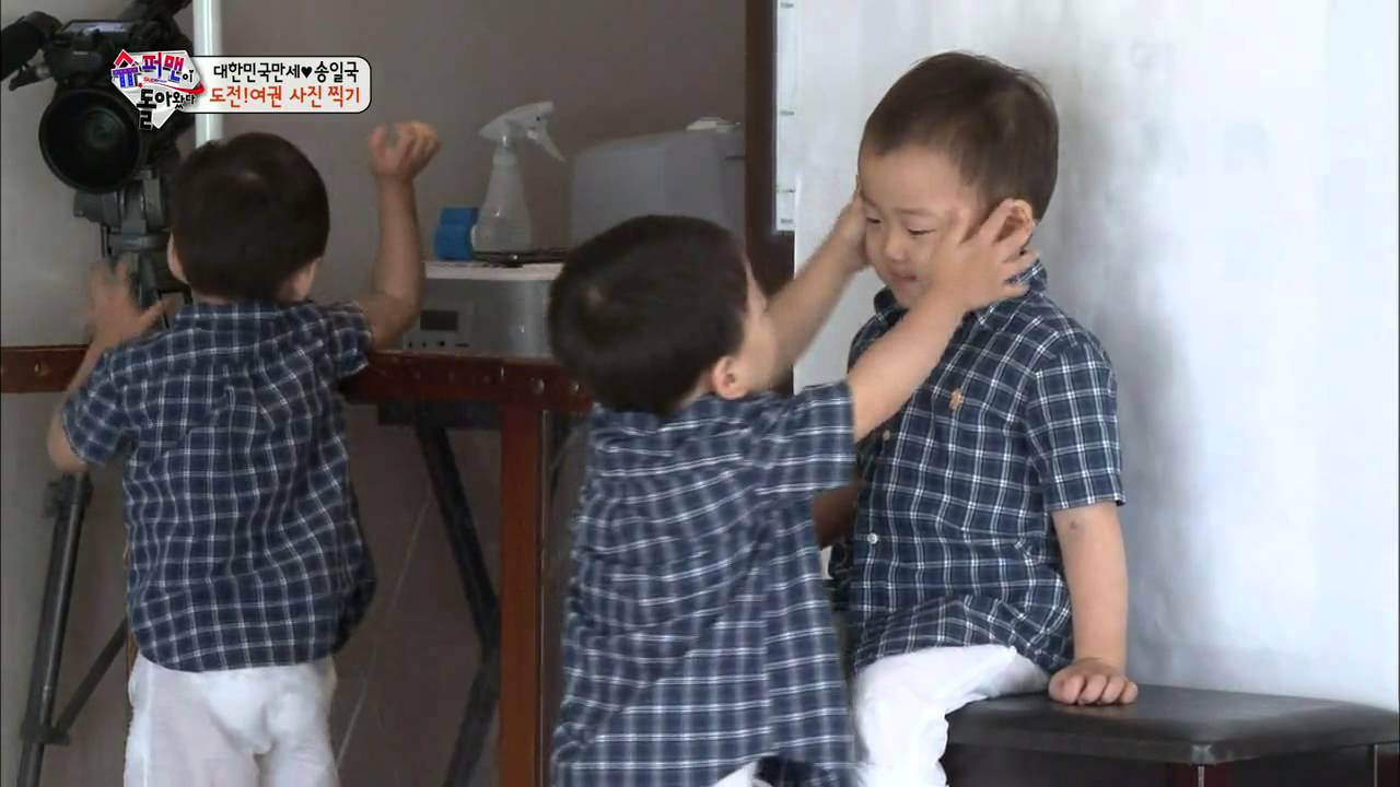[HIT] 슈퍼맨이 돌아왔다-험난한 사진 찍기, 송일국을 도와준 구세주는?.20140831