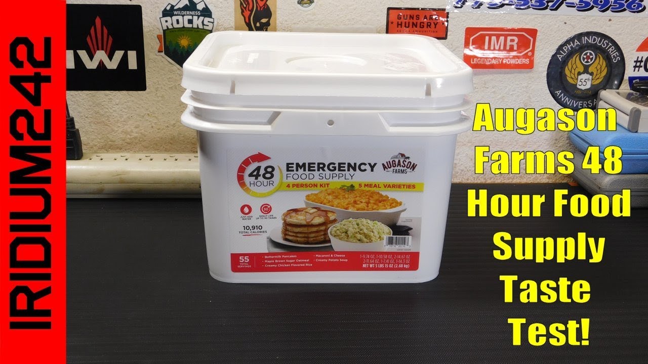 Augason Farms 48 Hour Emergency Food Supply 4 Person Kit