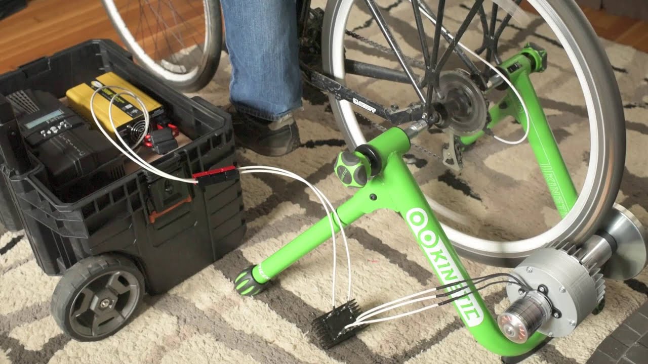 Making Electricity - Bicycle Generator - Part 4