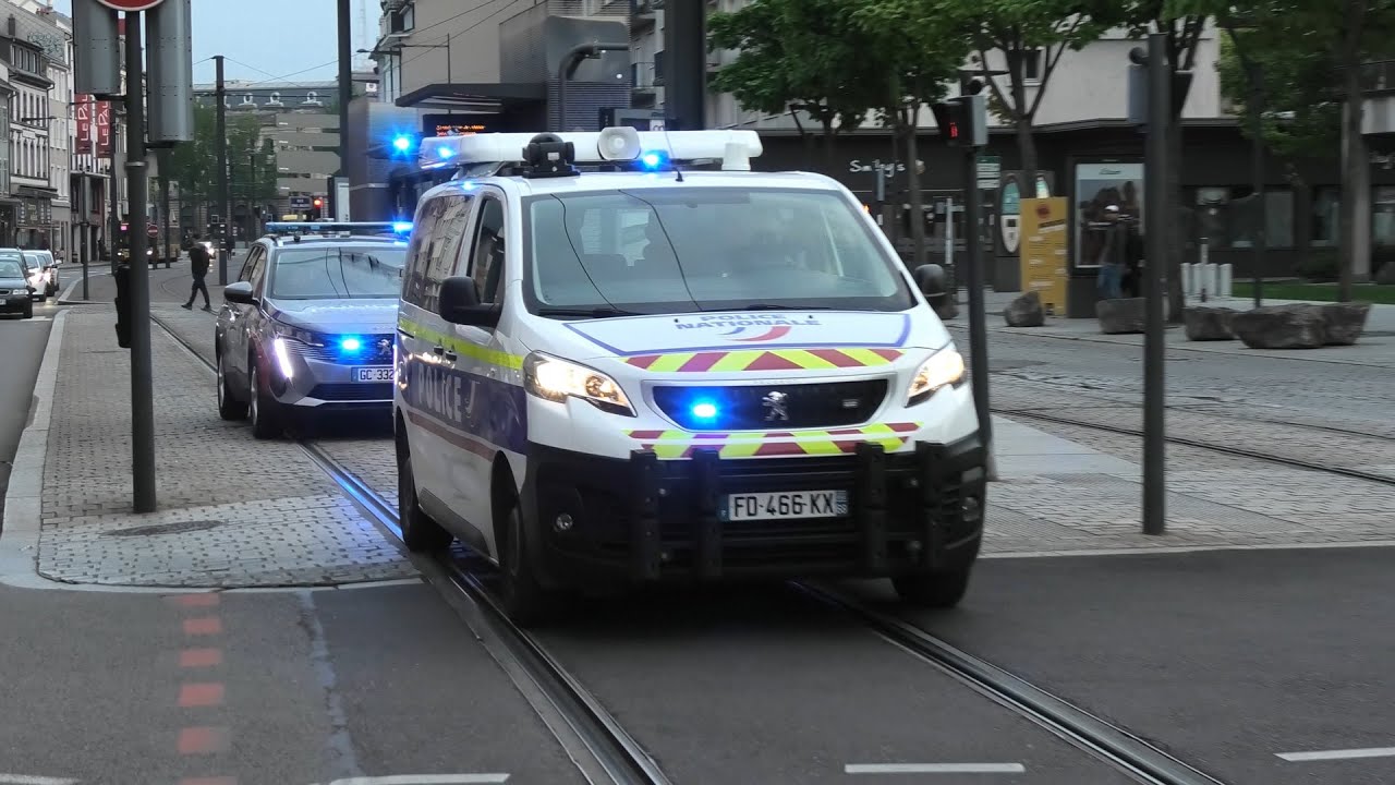 Hulpdiensten met spoed in Mulhouse // Compilation véhicules d'urgence Mulhouse