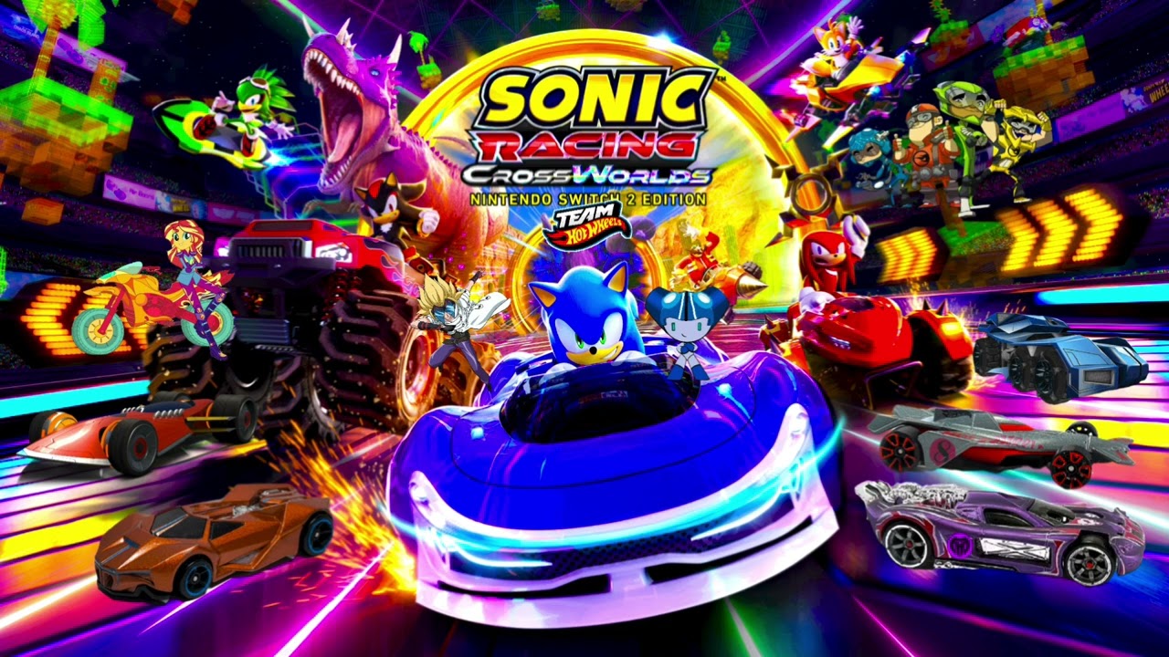 Sonic Racing Crossworlds Midnight Create Whirlwind Sport Mother and Alternative Son Moment