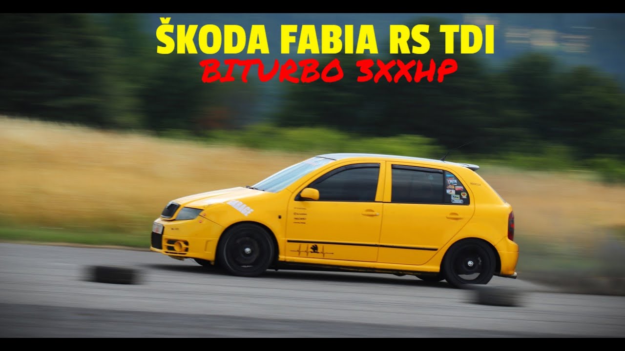 #BITURBO #HOLSET ŠKODA FABIA RS TDI 3XXHP @ DRAG RACING CZ @ SK