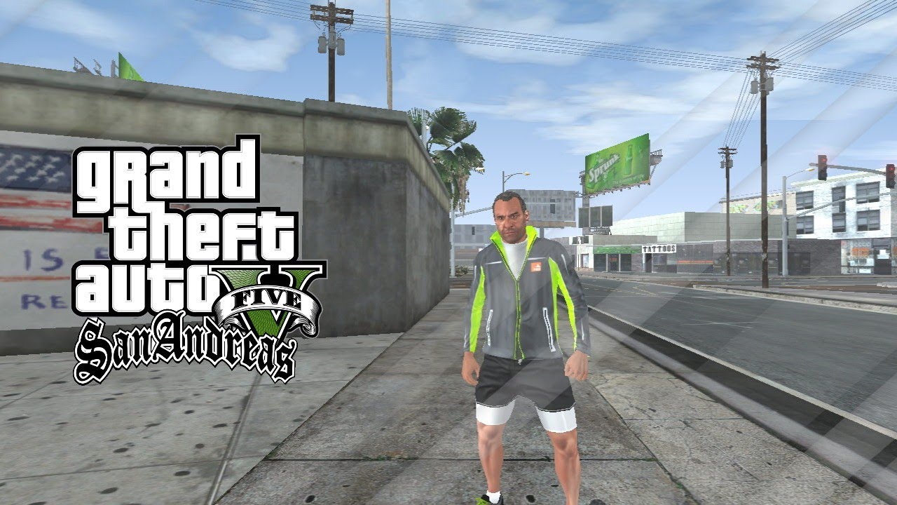 Running Skin Devin Weston GTA V For GTA SA Android