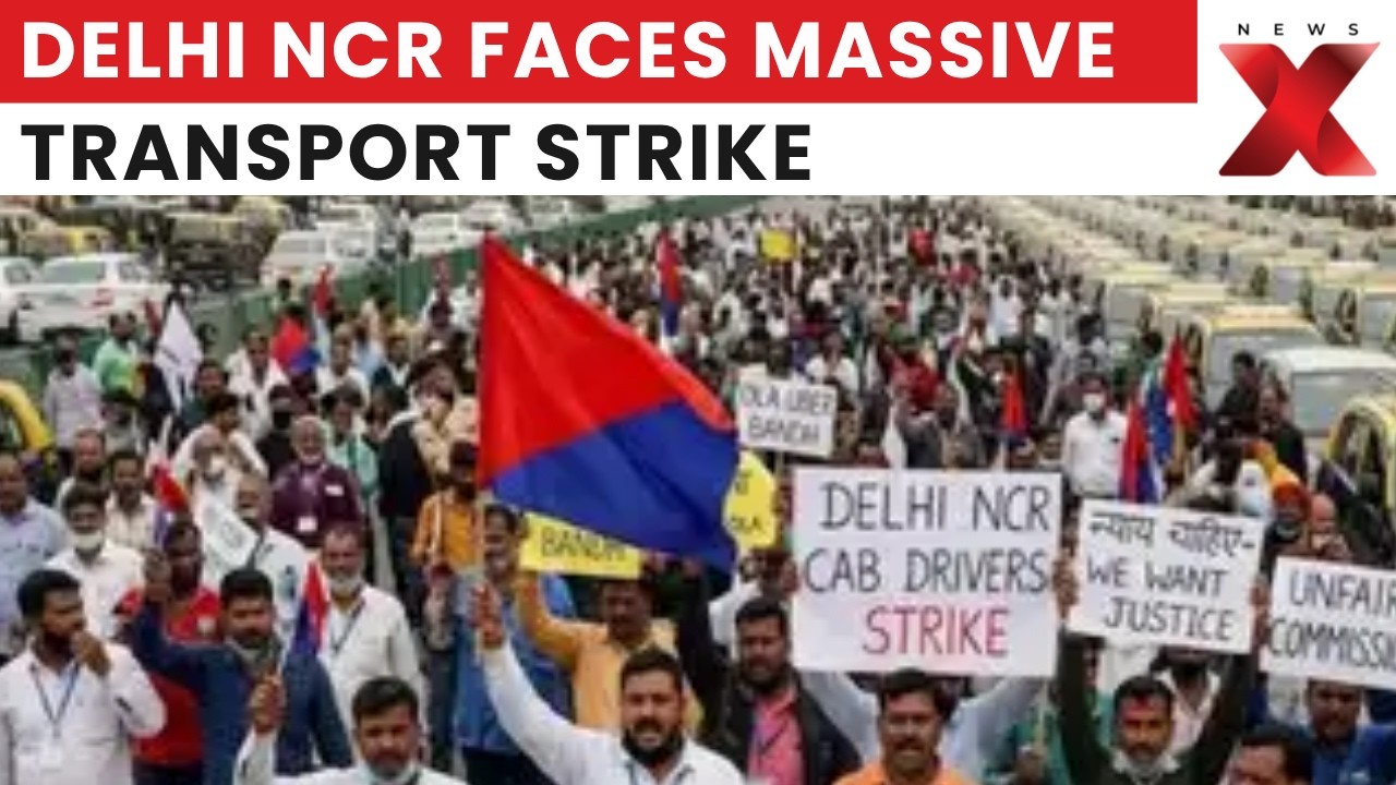 Delhi-NCR Faces Transport Disruptions As Drivers Announce Three-Day Strike | NewsX