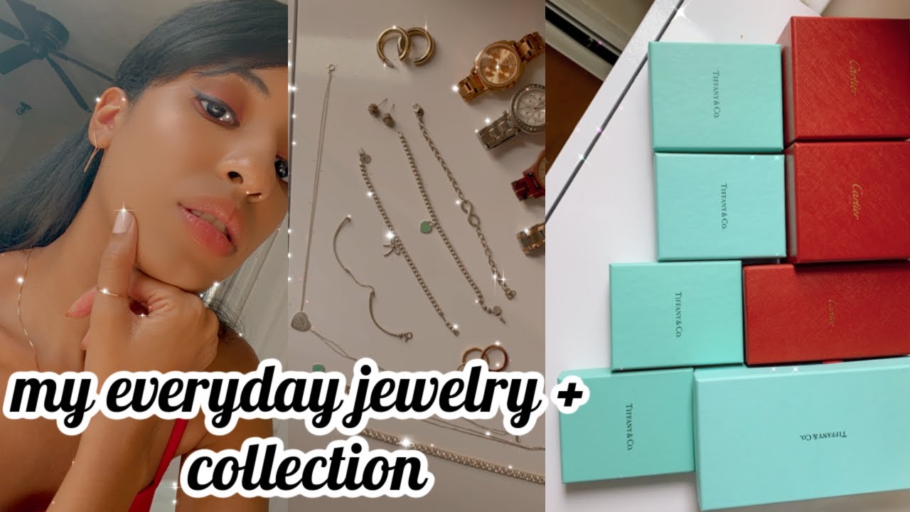 my everyday jewelry collection | Luxury (Cartier, Tiffany & Co.) AND Affordable Gold Jewelry
