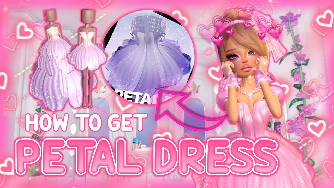 How to get the PETAL DRESS IN DRESS TO IMPRESS *WORKS, NO CODE NEEDED*
