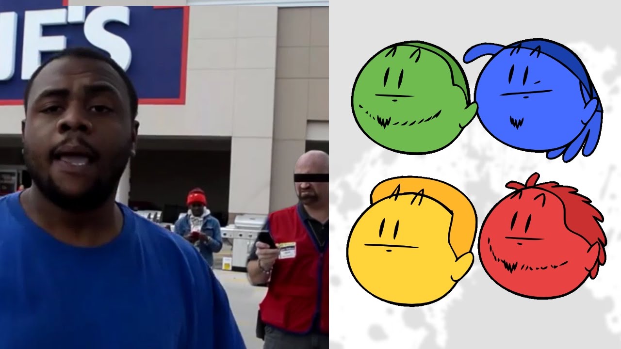 Angry Black Man Reaction (Lowe's)