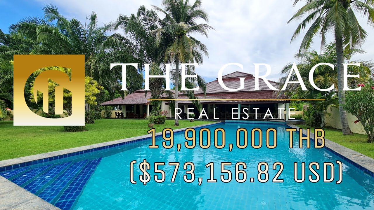 Modern Thai Luxury Villa in Hua-Hin, Cha-Am For Sale 19,900,000 THB ($573156.82 USD) #GHS10053