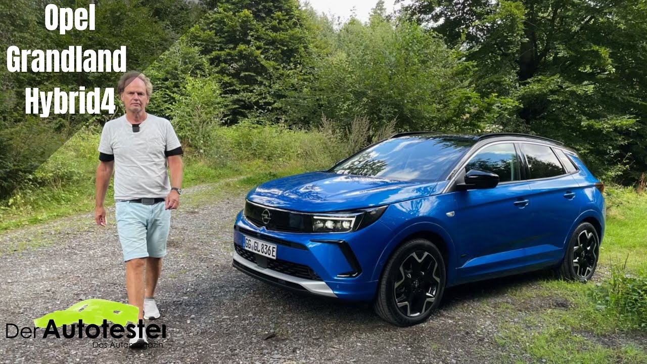 (2021) Opel Grandland Hybrid4 - Facegeliftetes Opel SUV mit neuer Technik -   Test I AWD I PHEV