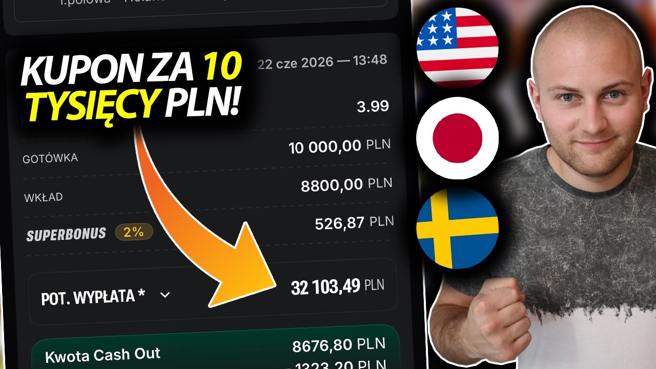 JEDEN KUPON za 10 TYSIĘCY ZŁOTYCH + masa innych propozycji, czyli TYPY NA MISTRZOSTWA ŚWIATA!