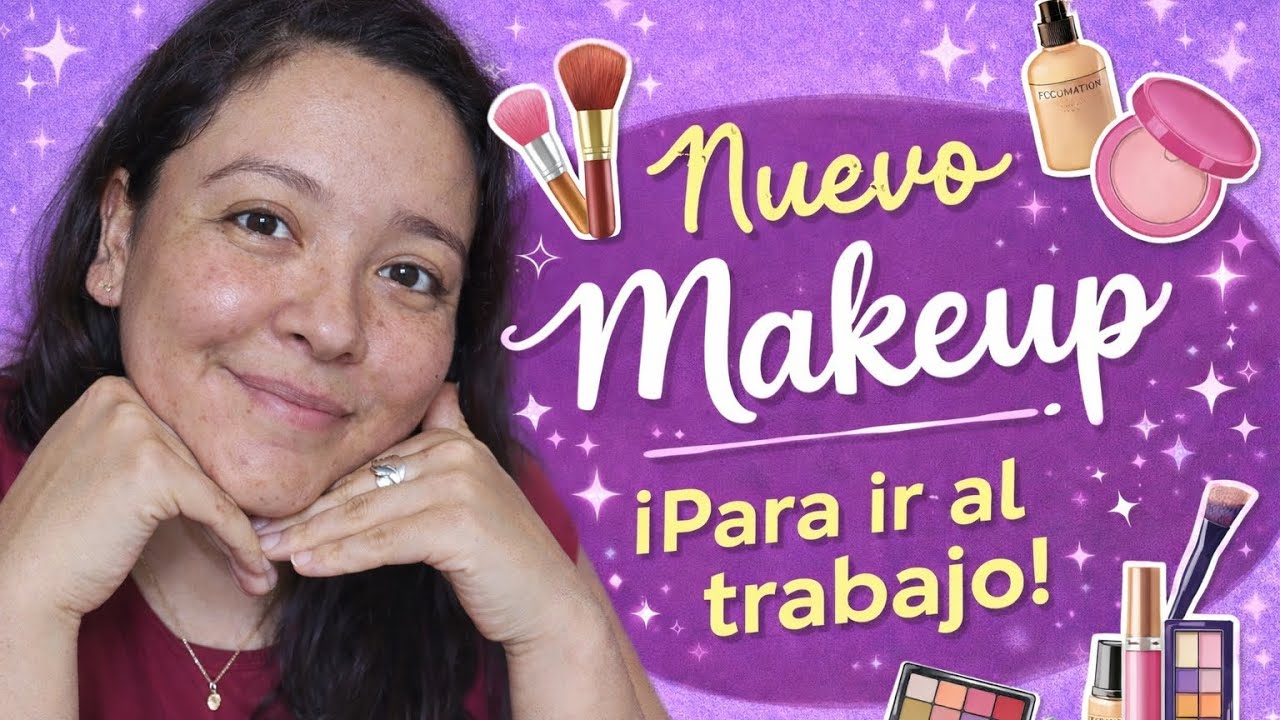 Lista para trabajar en MINUTOS  😍💼 ✨  #makeup #trabajo #maquillaje 