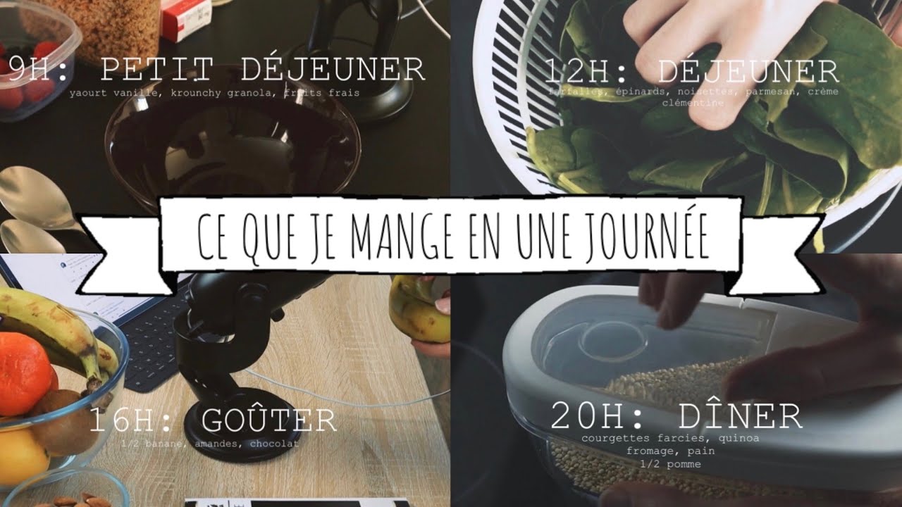 ASMR ♡ CE QUE JE MANGE EN UNE JOURNÉE (beaucoup de déclencheurs)