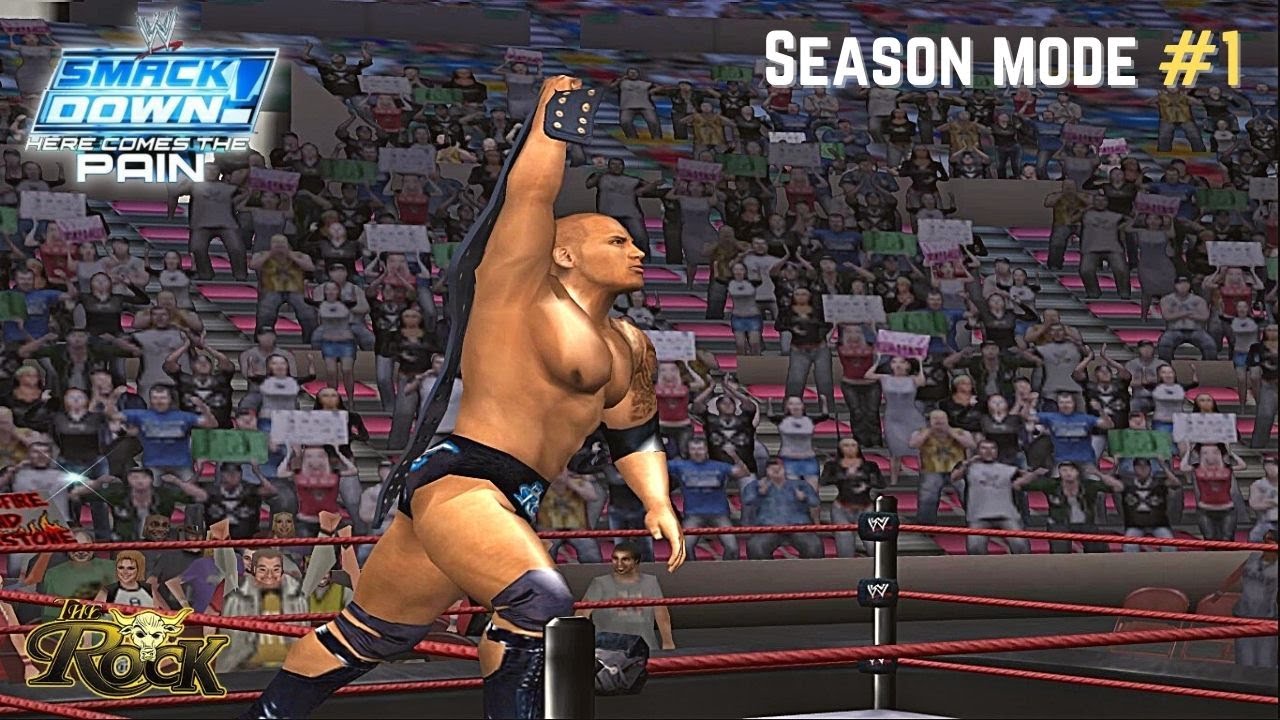 The Rock Season Mode on Smackdown Difficulty | Here Comes The Pain | Part-1
