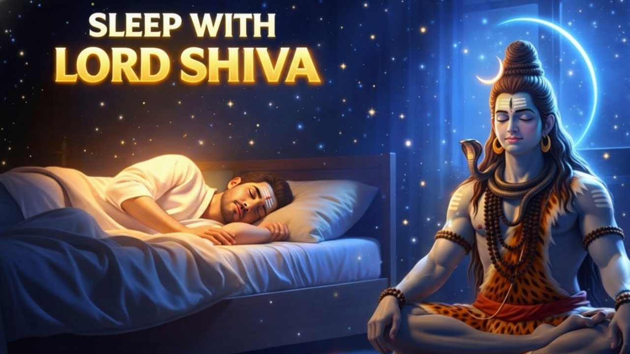 Sleep with Lord Shiva Tonight 😴 Om Namah Shivaya (432Hz) | 8 Hours Deep Sleep | Black Screen