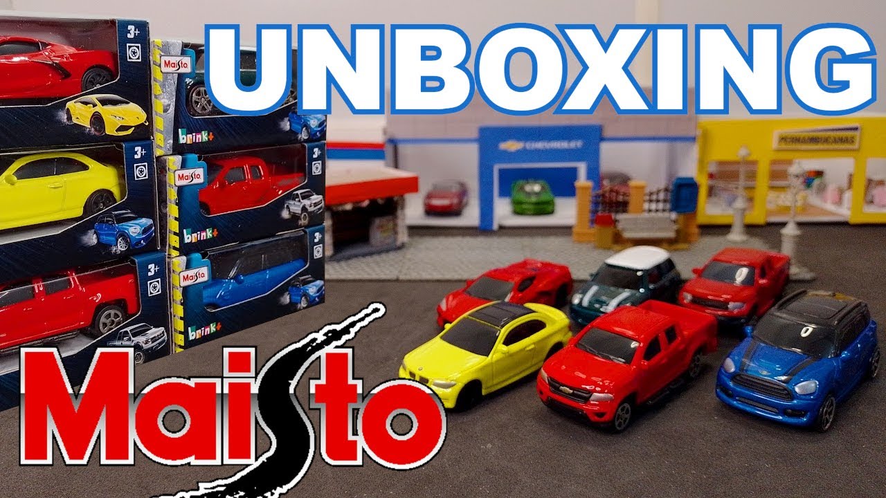 Unboxing Novas Miniaturas Maisto Fresh Metal