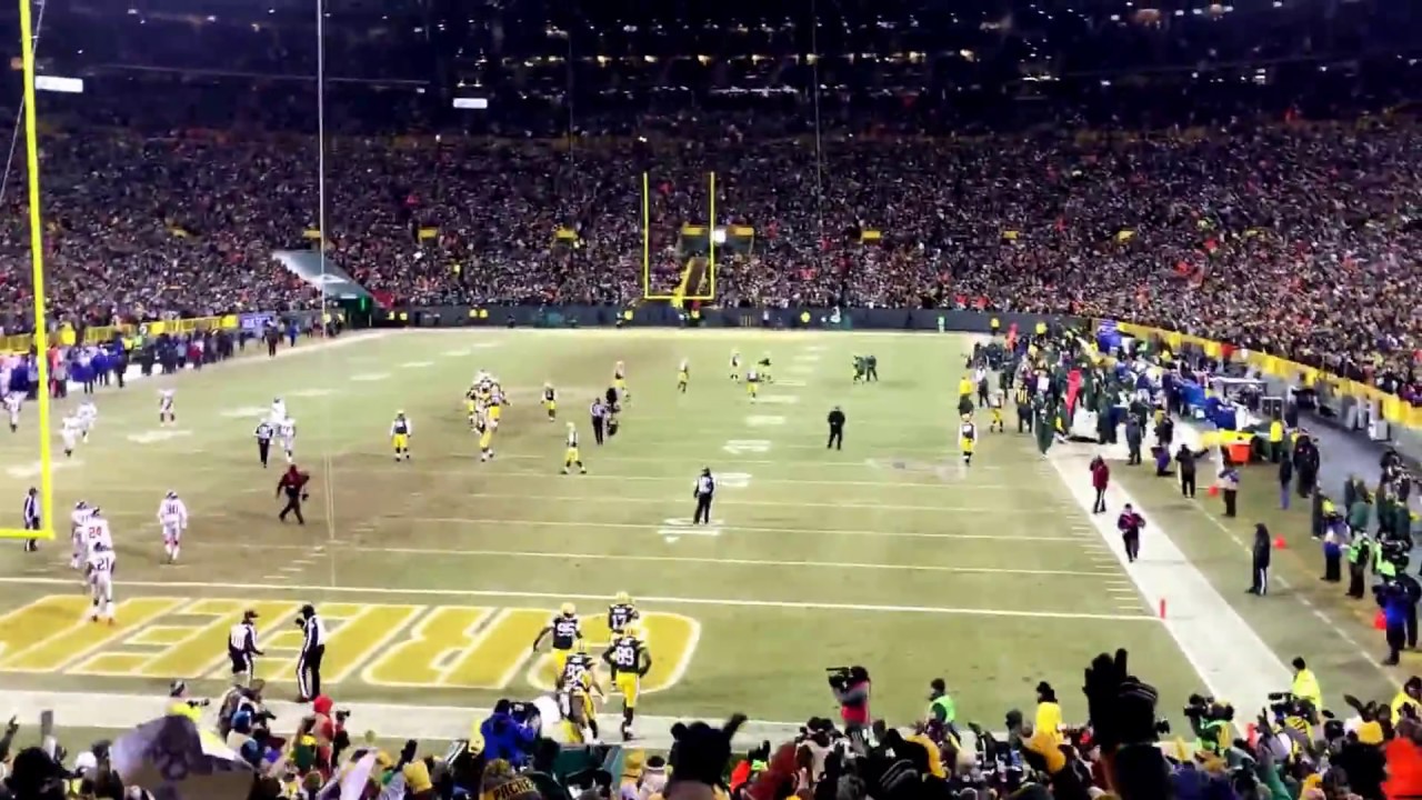 Catch it, catch it! Aaron Rodgers to Randall Cobb Hailmary Green Bay - Giants 1-8-2017 Wildcard Game