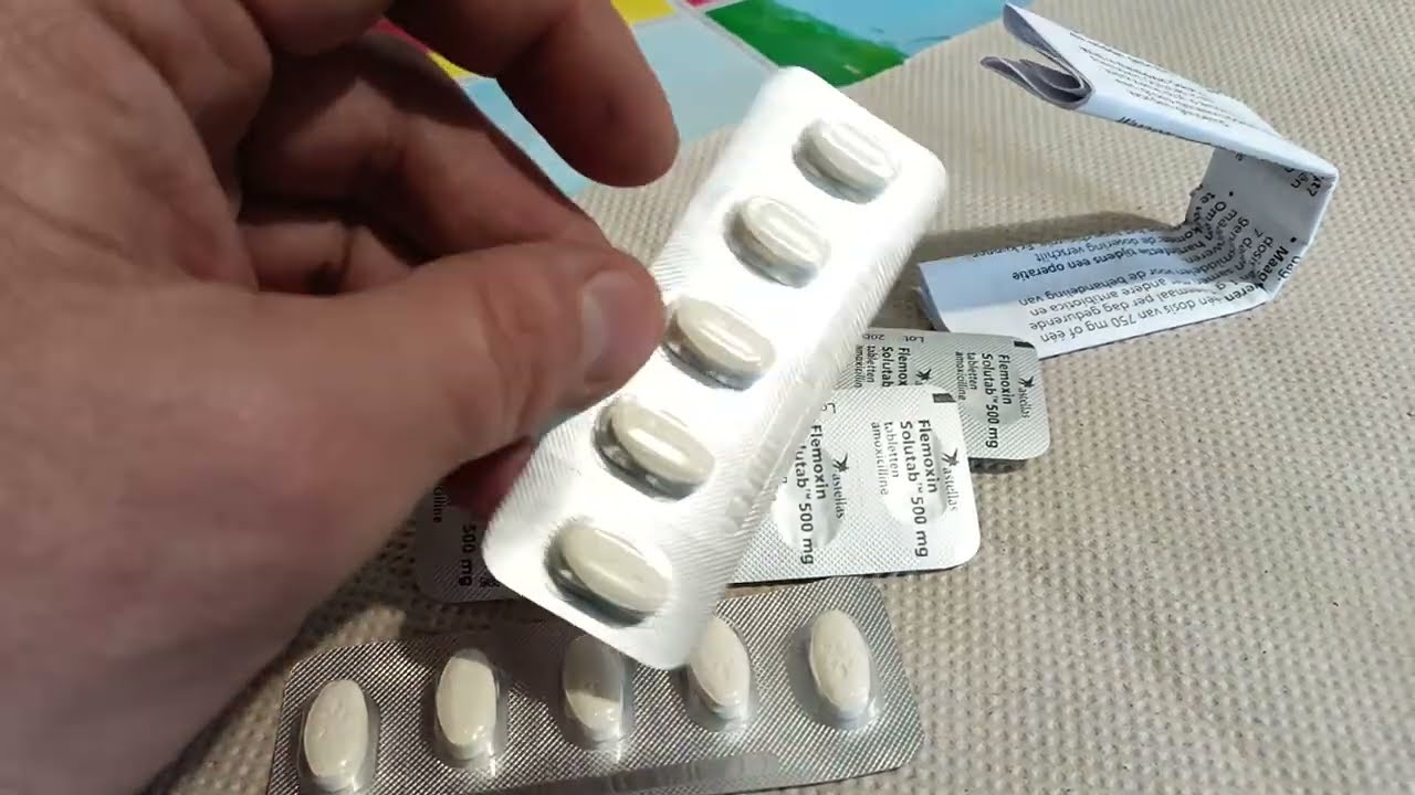 i Astellas Пігулки Амоксицилін Антибіотик Flemoxin Solutab Amoxicillin Antibiotic Pills 19012025