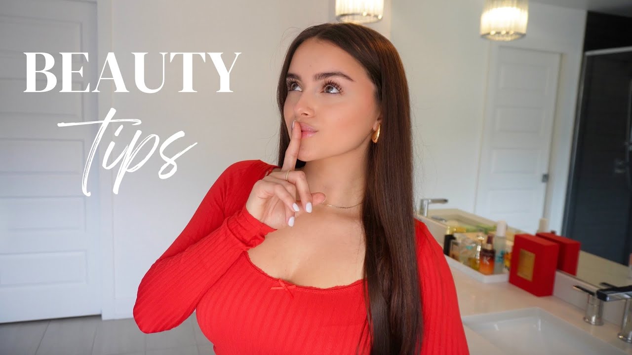 BEAUTY TIPS: easy hacks to *glow up*