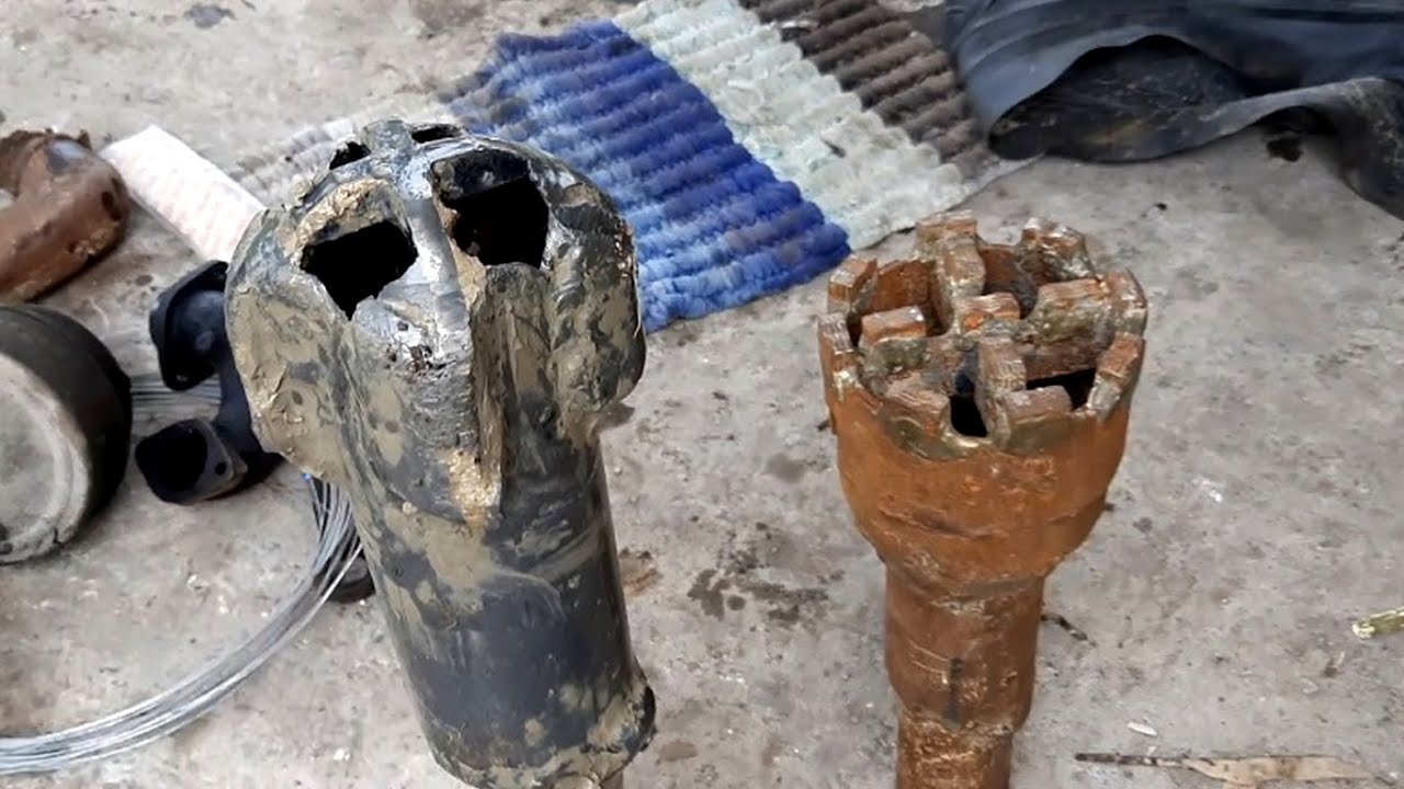 SUMUR BOR 🔴 Proses pergantian segment mata bor gundul karna kerasnya batu material