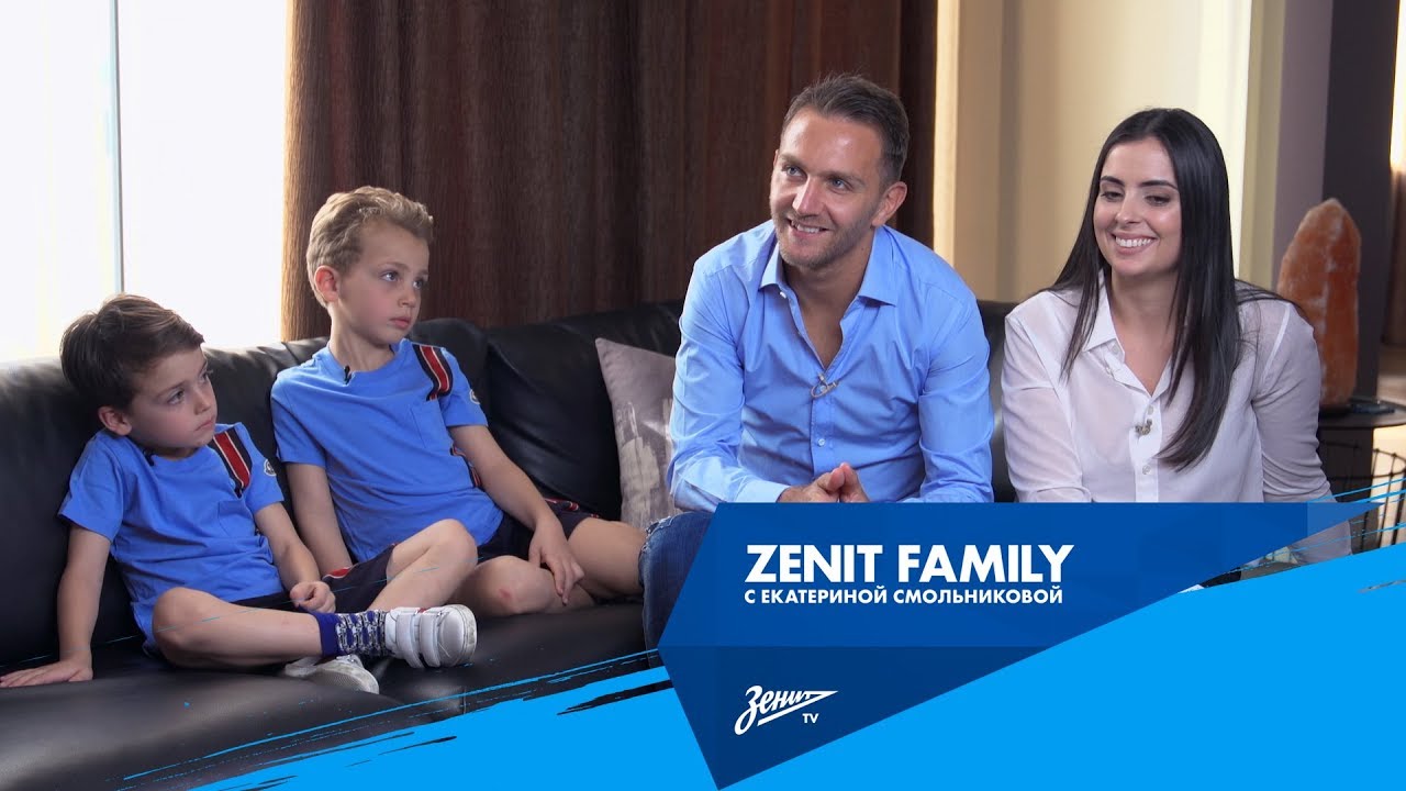 Zenit Family: Екатерина Смольникова в гостях у семьи Кришито