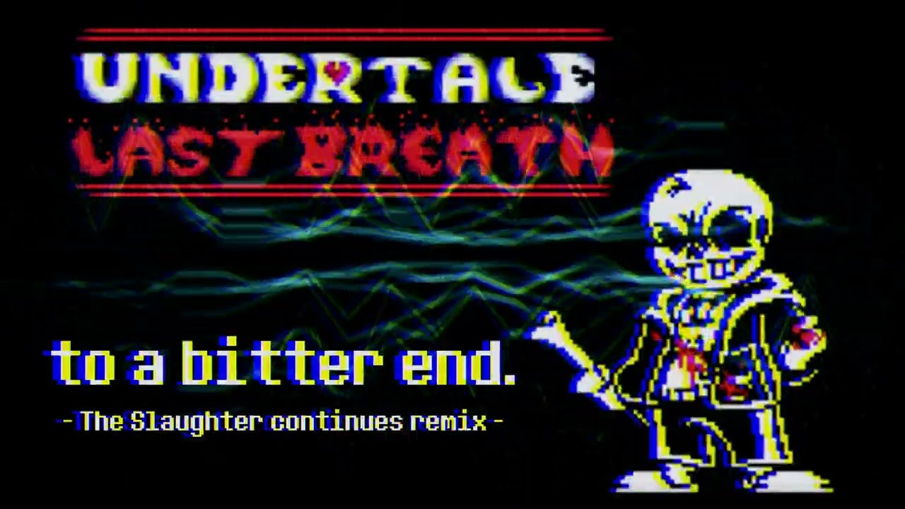 To a bitter end. (the slaughter continues remix)