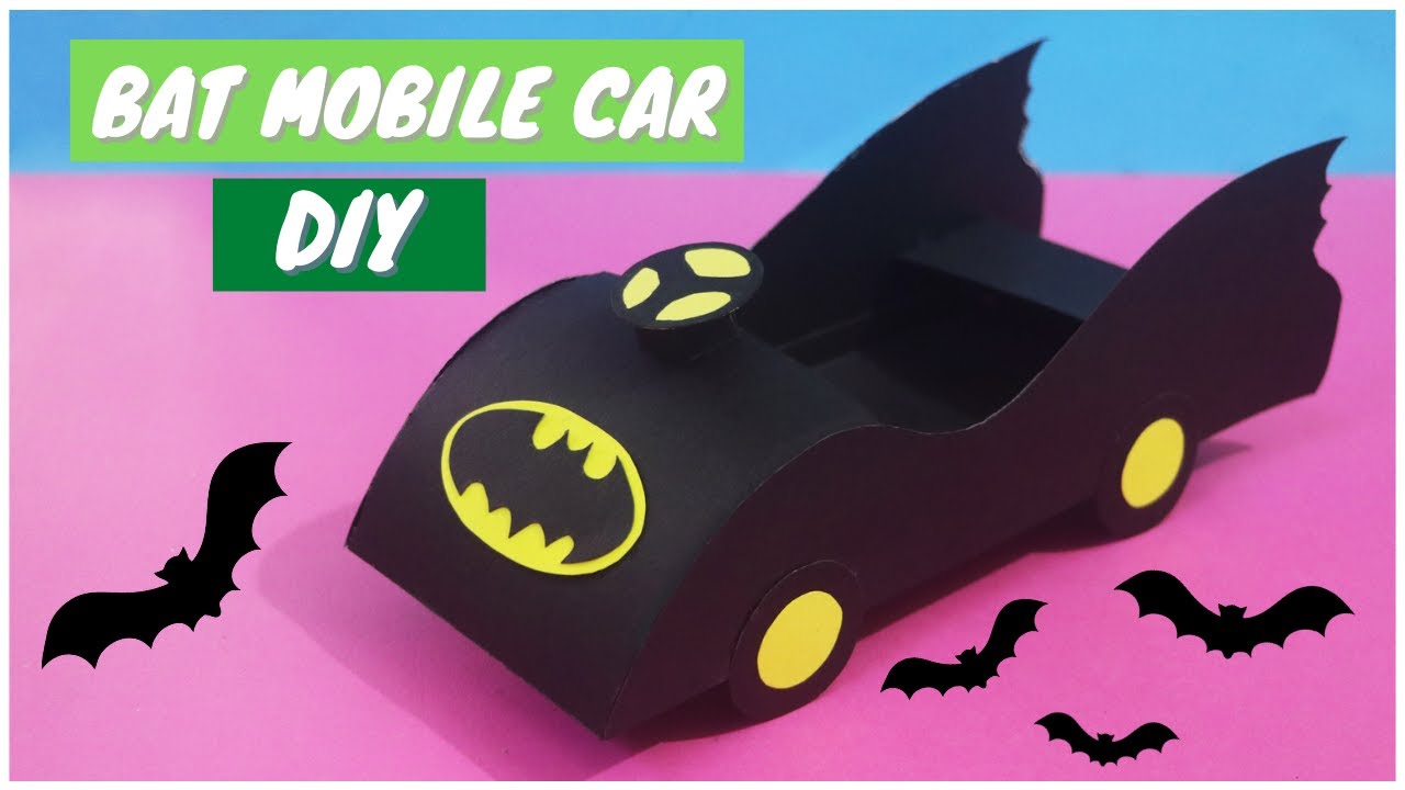 DIY Batmobile Batman Car | How to Make