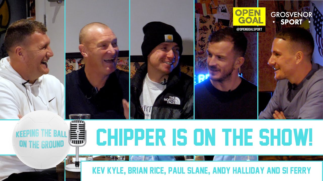CHIPPER IS ON THE SHOW! | Keeping The Ball On The Ground w/ Brian Rice