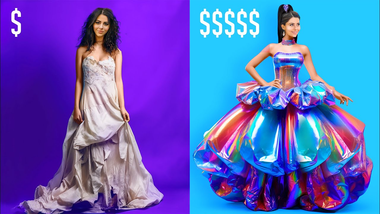 I Bought CHEAP vs EXPENSIVE Prom Dresses (try on haul)