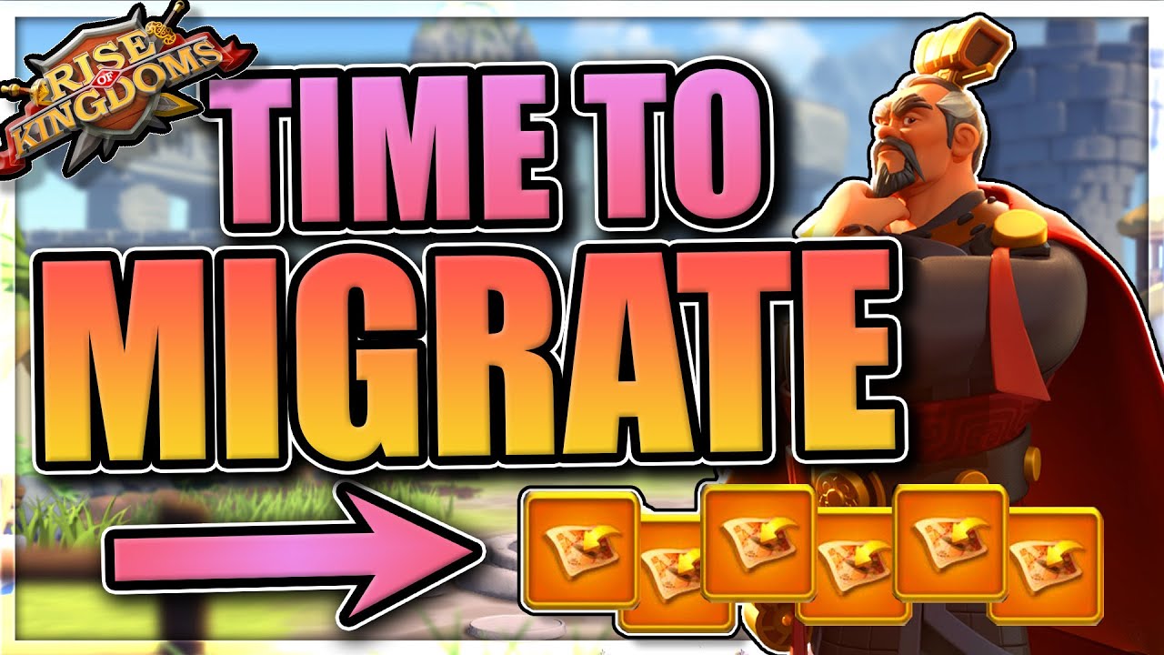 How to Migrate in Rise of Kingdoms [updated 2020 passport cost]