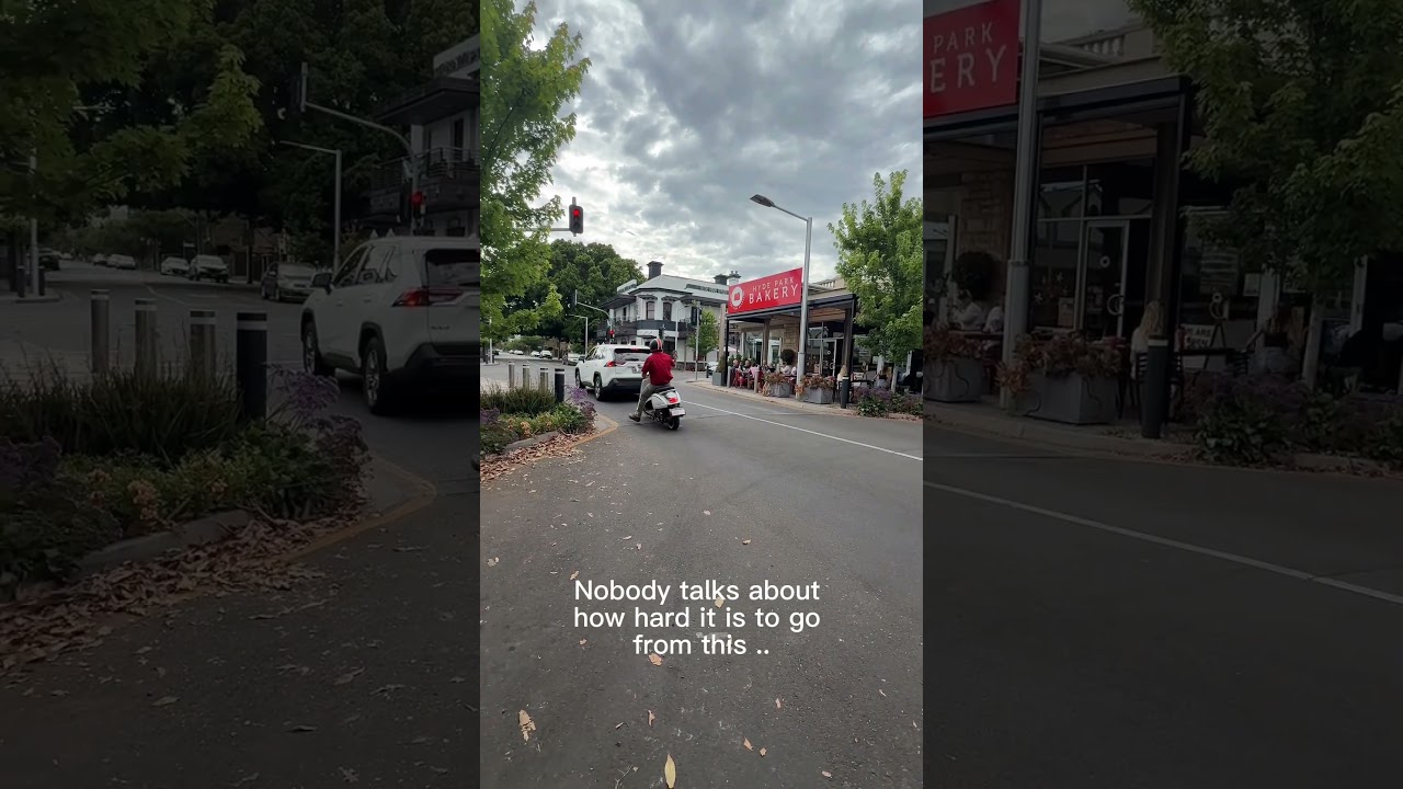 Zoot Scooting around traffic to struck in grid lock. Which would you prefer