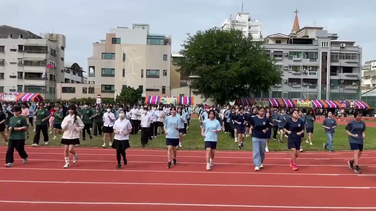2024.12.14 台南女中107週年校慶暨運動會 高一大會操