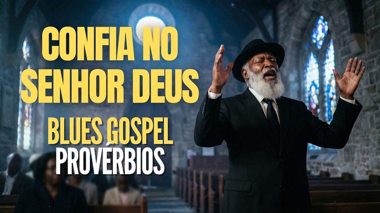Confia no Senhor | Provérbios 3 | Blues Cristão | Blues Gospel