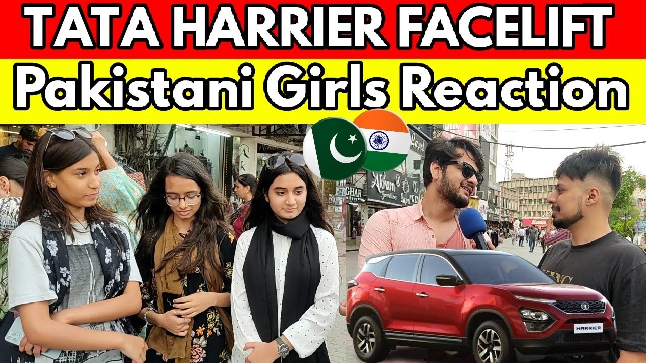 TATA HARRIER Facelift Solid Review by Pakistani Girls | Pakistani Reaction