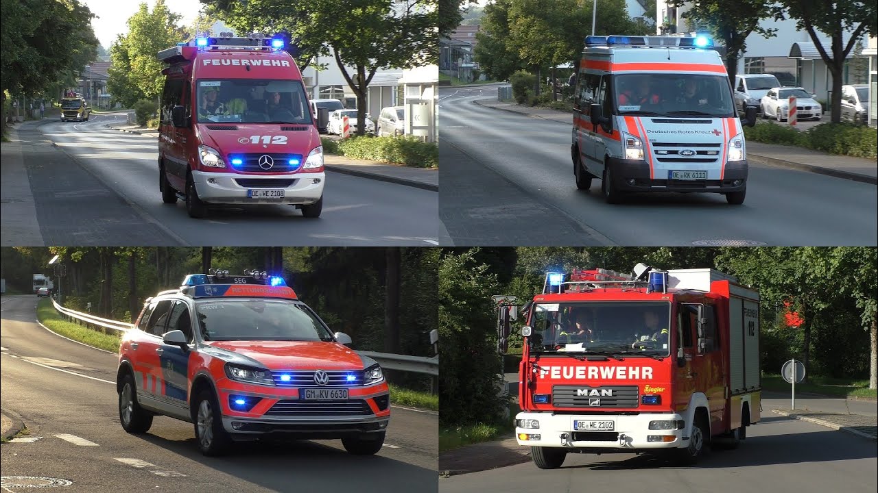 [Explosion auf Kirmes] Großübung Kreis Olpe in Wenden