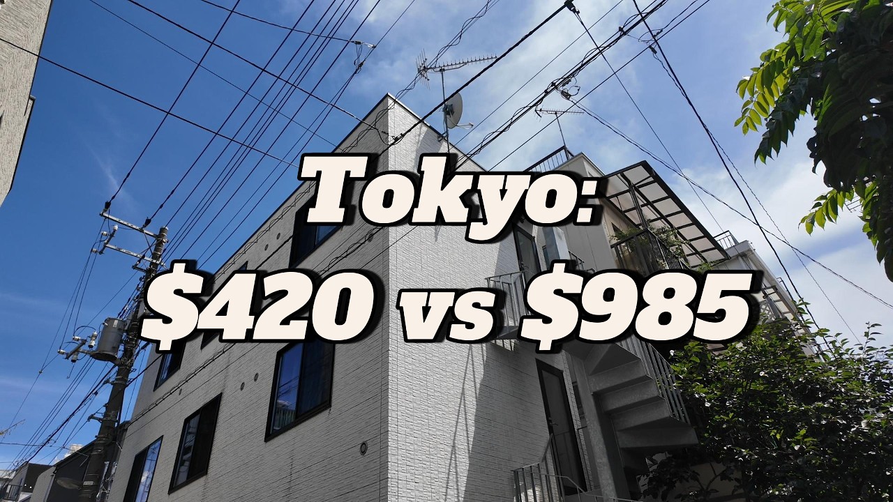 Обзор квартир за $420 и $985 | Токио, Япония