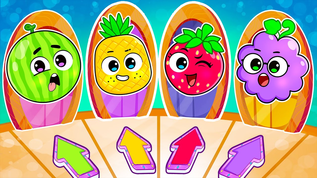 Magic Color Door Song ✨ | Learn Colors Song for Kid | English Kids Songs by YUM YUM