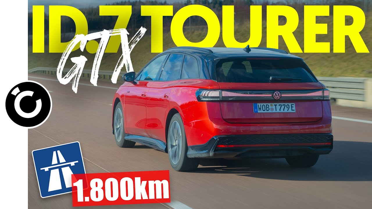 VW ID.7 Tourer Langstreckentest - wie oft muss der GTX Laden?