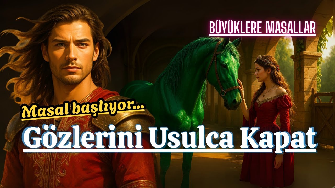 YEŞİL TAYIN SIRRI | Büyüklere Masallar – Masal Dinle – Rahatlatıcı Masallar – Huzurlu Uyku Masalları
