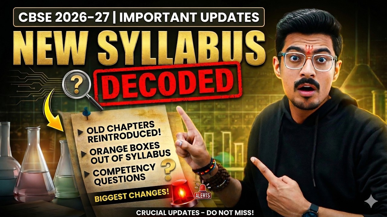 CBSE Class 10 New Syllabus 2026-27 🚨 Big Changes Explained || Complete Breakdown + Full Guide
