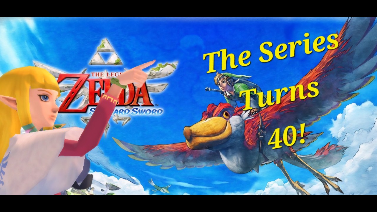 The Zelda series is FORTY years old! Skyward Sword Playthrough! (Forest Temple!)