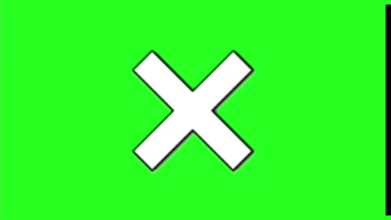 Green Screen Correct and Wrong Icon with Sound Effects | No COPYRIGHT