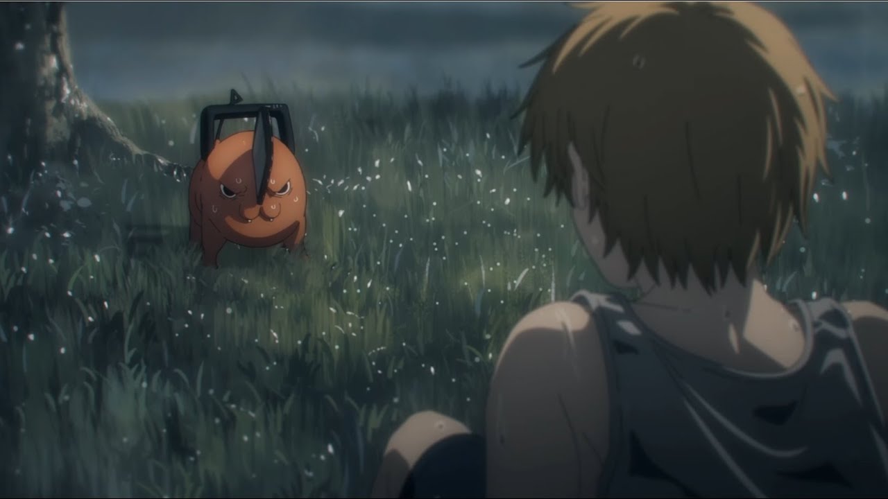 Denji Meets Pochita | Chainsaw Man Episode 1