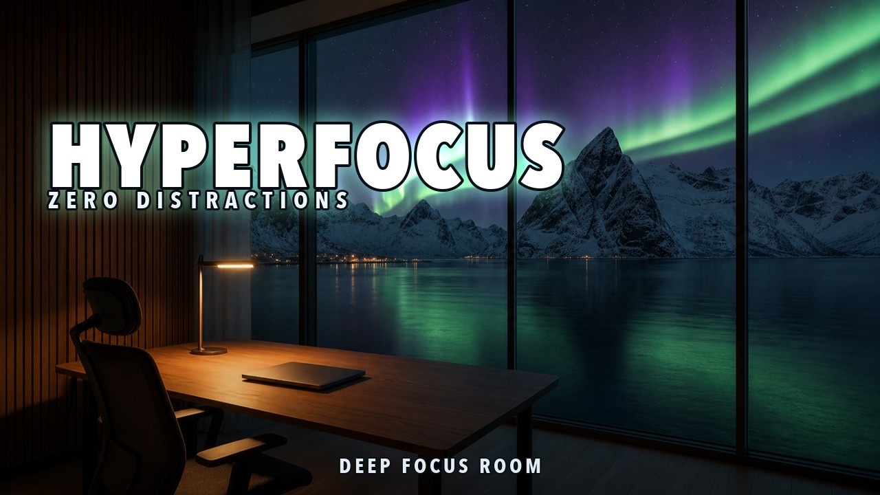Calm Focus Music for Long Work Sessions (with Gentle Nature Sounds)