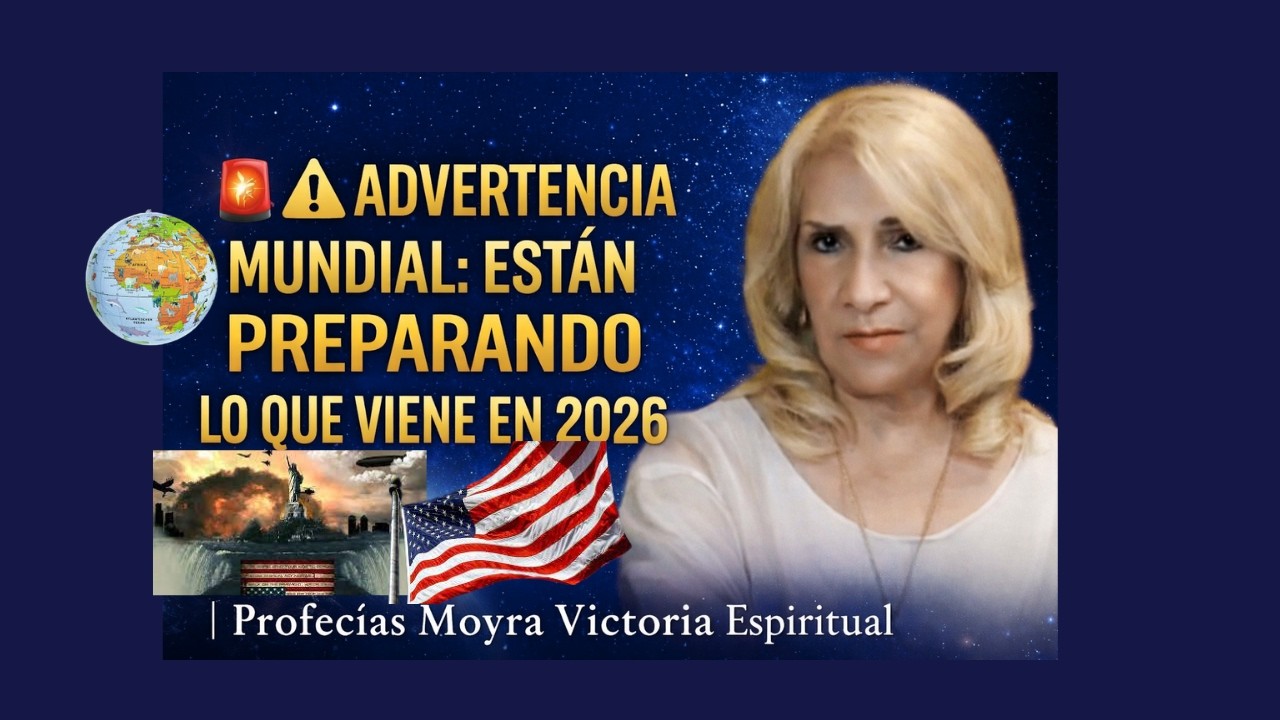 👉 🚨⚠️ADVERTENCIA MUNDIAL: ESTÁN PREPARANDO LO QUE VIENE EN 2026 | Profecías MoyraVictoria Espiritual